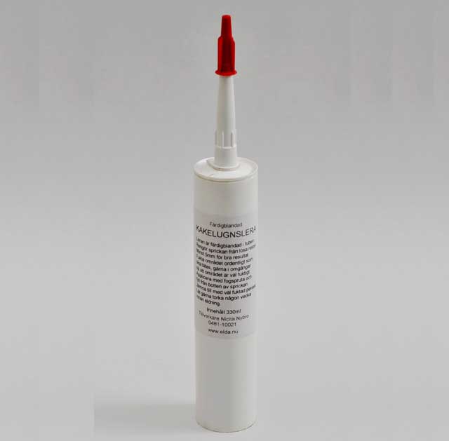 Kakelugnslera i patrontub 330ml